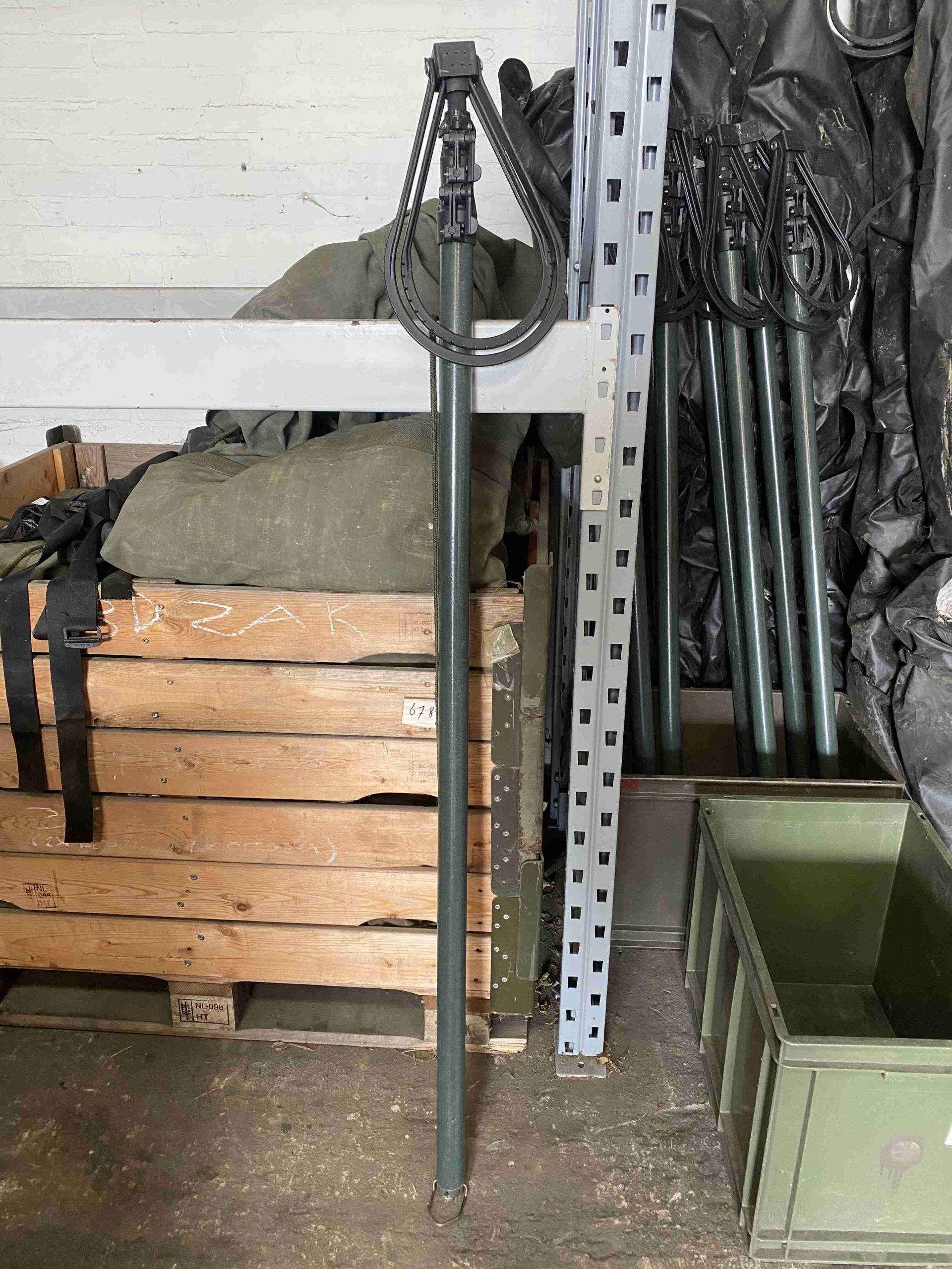 camouflagenet ondersteuningspaal - Afbeelding 2