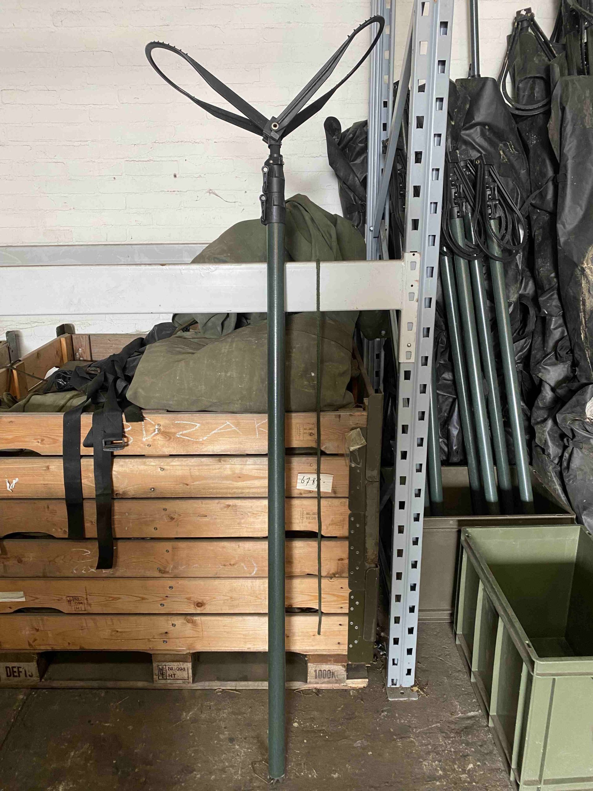 camouflagenet ondersteuningspaal