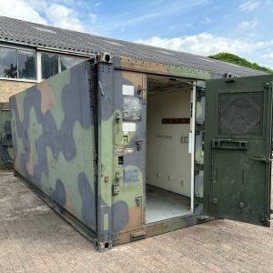 Alternative view of US Army shelter container