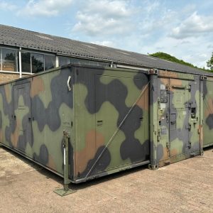 US Army shelter container