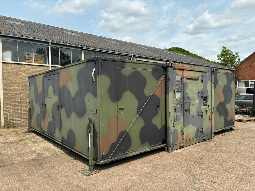 US Army shelter container