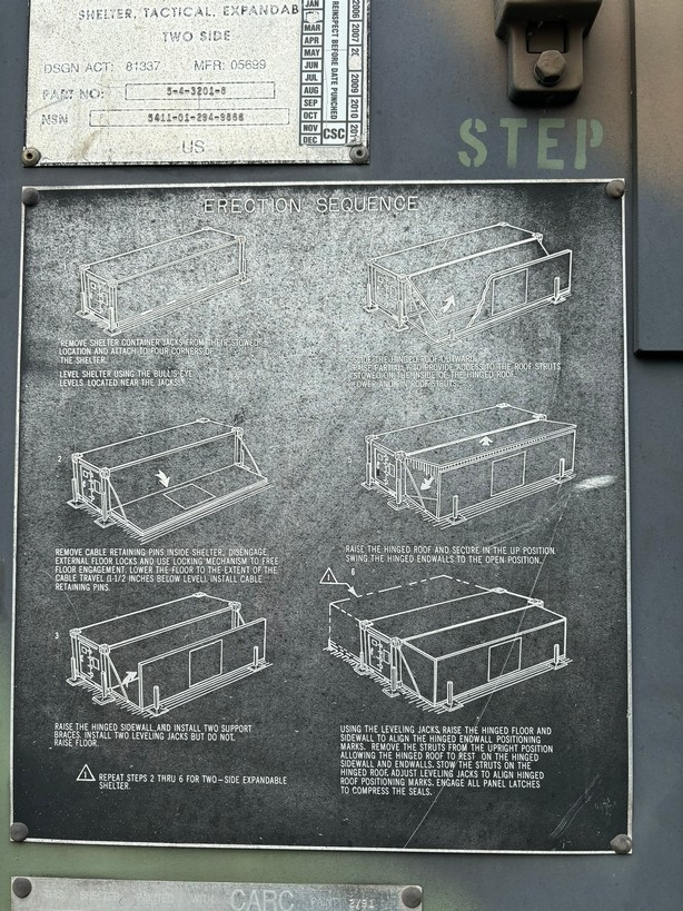 US Army shelter container - Afbeelding 26