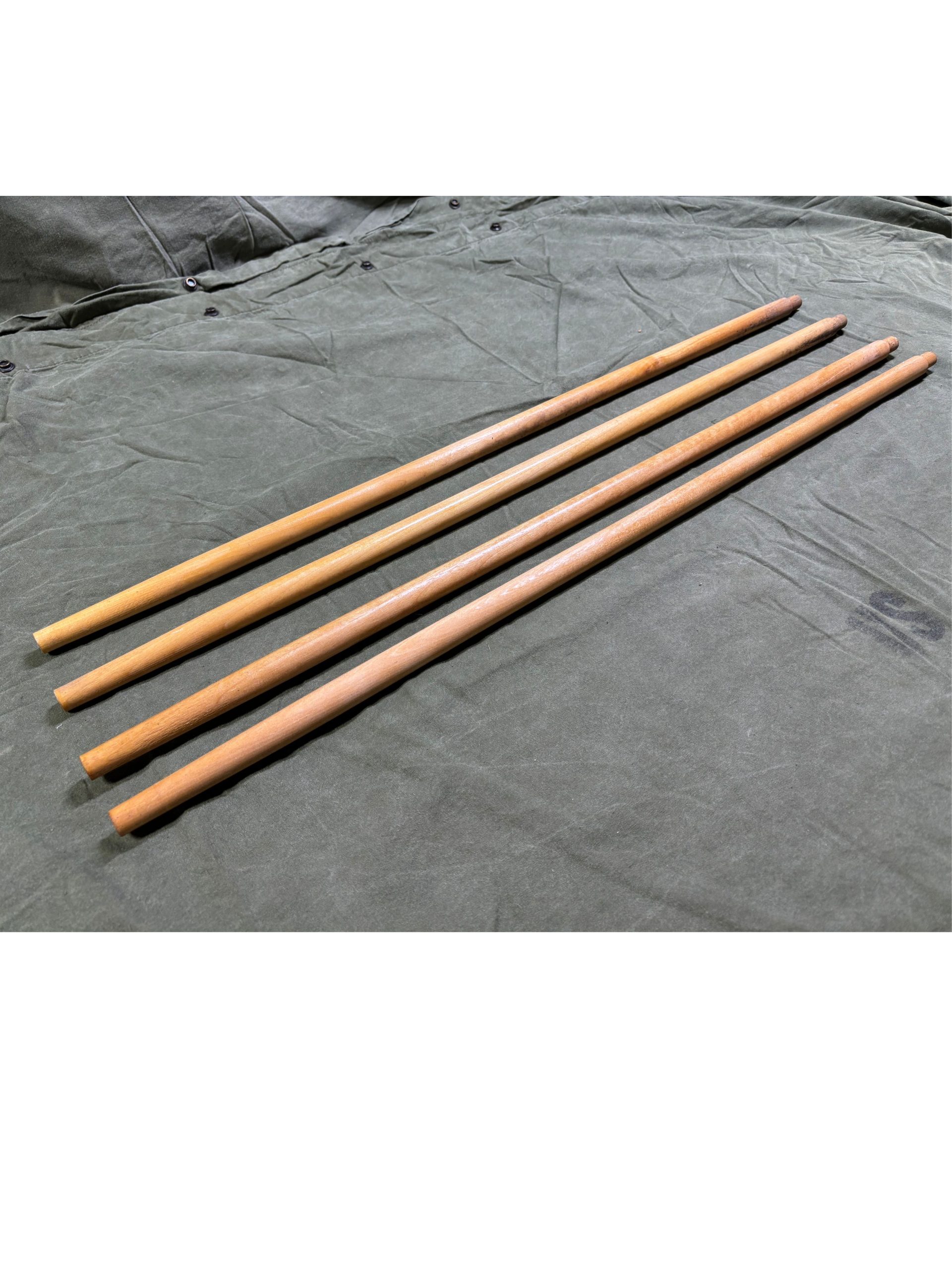 US Army Wooden Mosquito Screen Poles – Set voor Veldbed