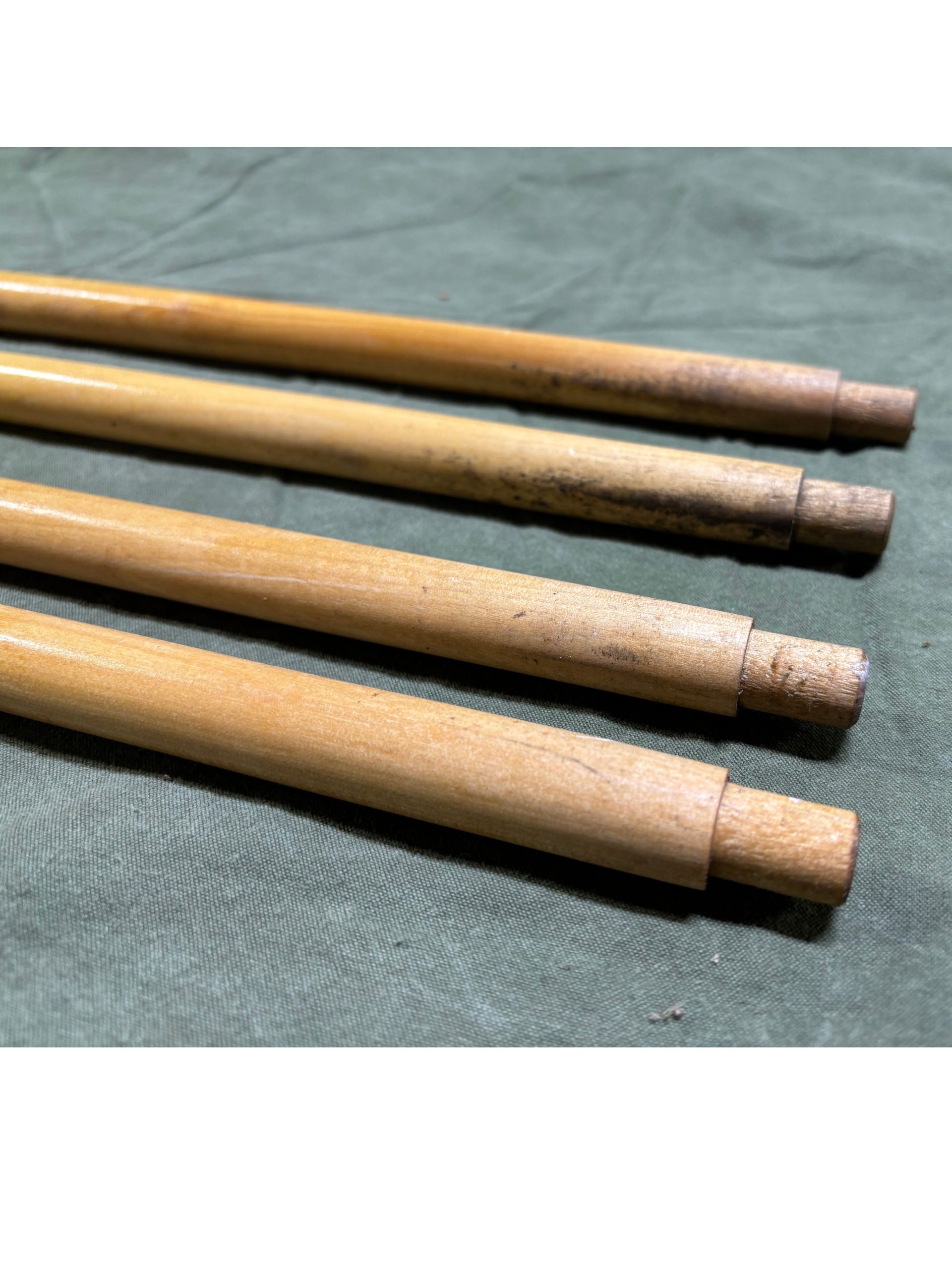 US Army Wooden Mosquito Screen Poles – Set voor Veldbed - Afbeelding 3