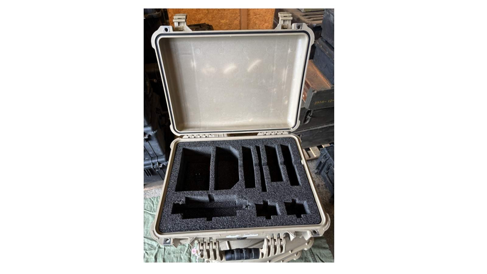 Pelican 1520 Protector Case – TAN Military Hard Case - - Afbeelding 6