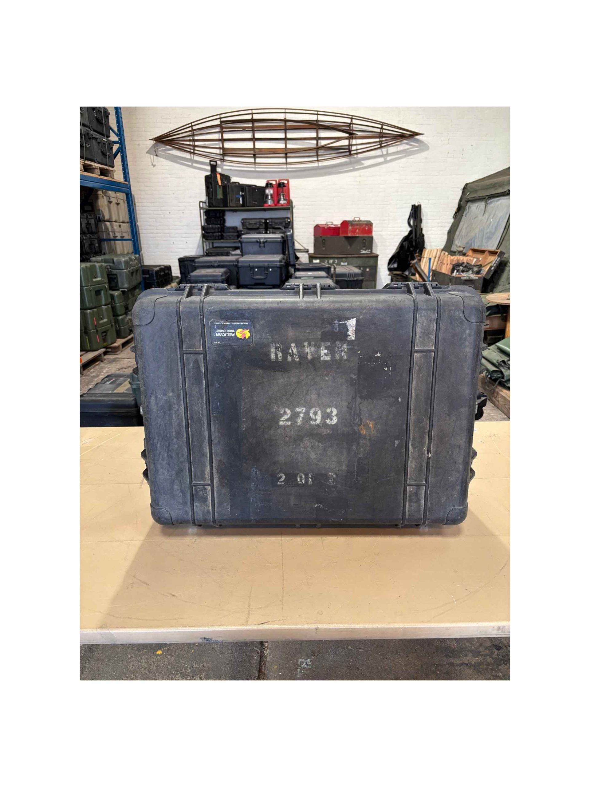 Pelican 1660 Protector Case – Zwart – zonder wielen en trekstang - Afbeelding 5