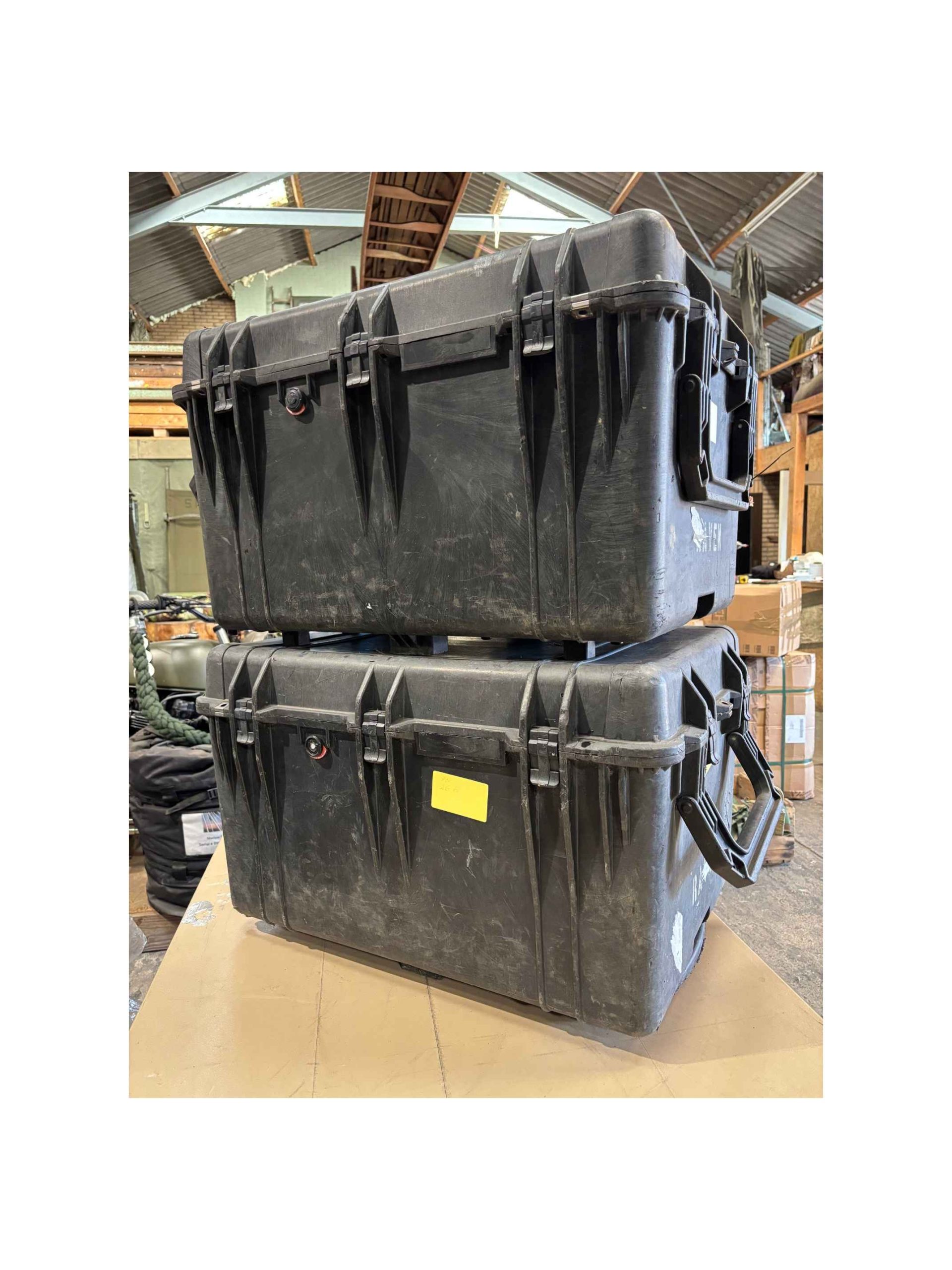 Pelican 1660 Protector Case – Zwart – zonder wielen en trekstang - Afbeelding 2