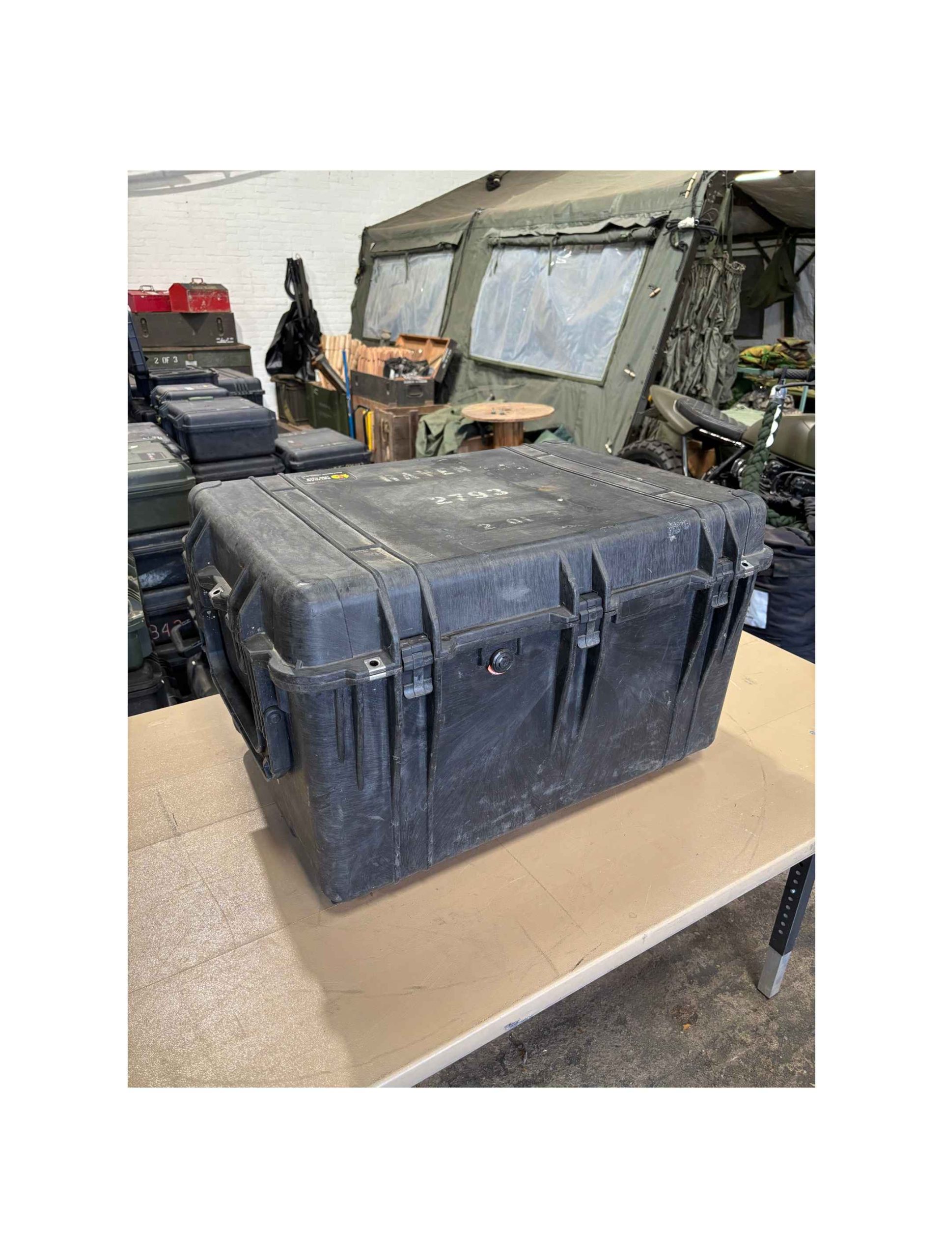 Pelican 1660 Protector Case – Zwart – zonder wielen en trekstang