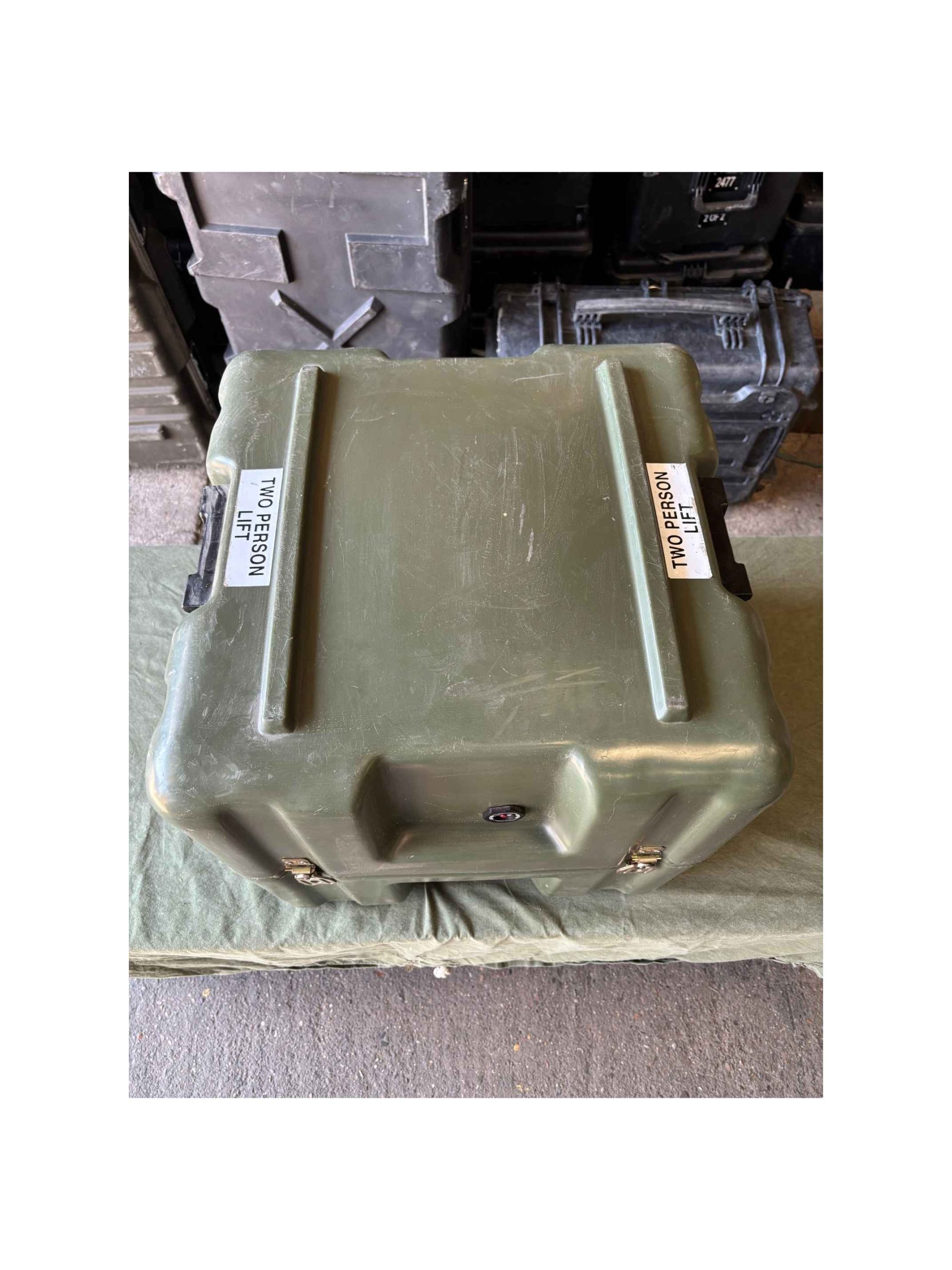 Pelican / Hardigg military transit case 48 x 48 x 48 CM - Afbeelding 3