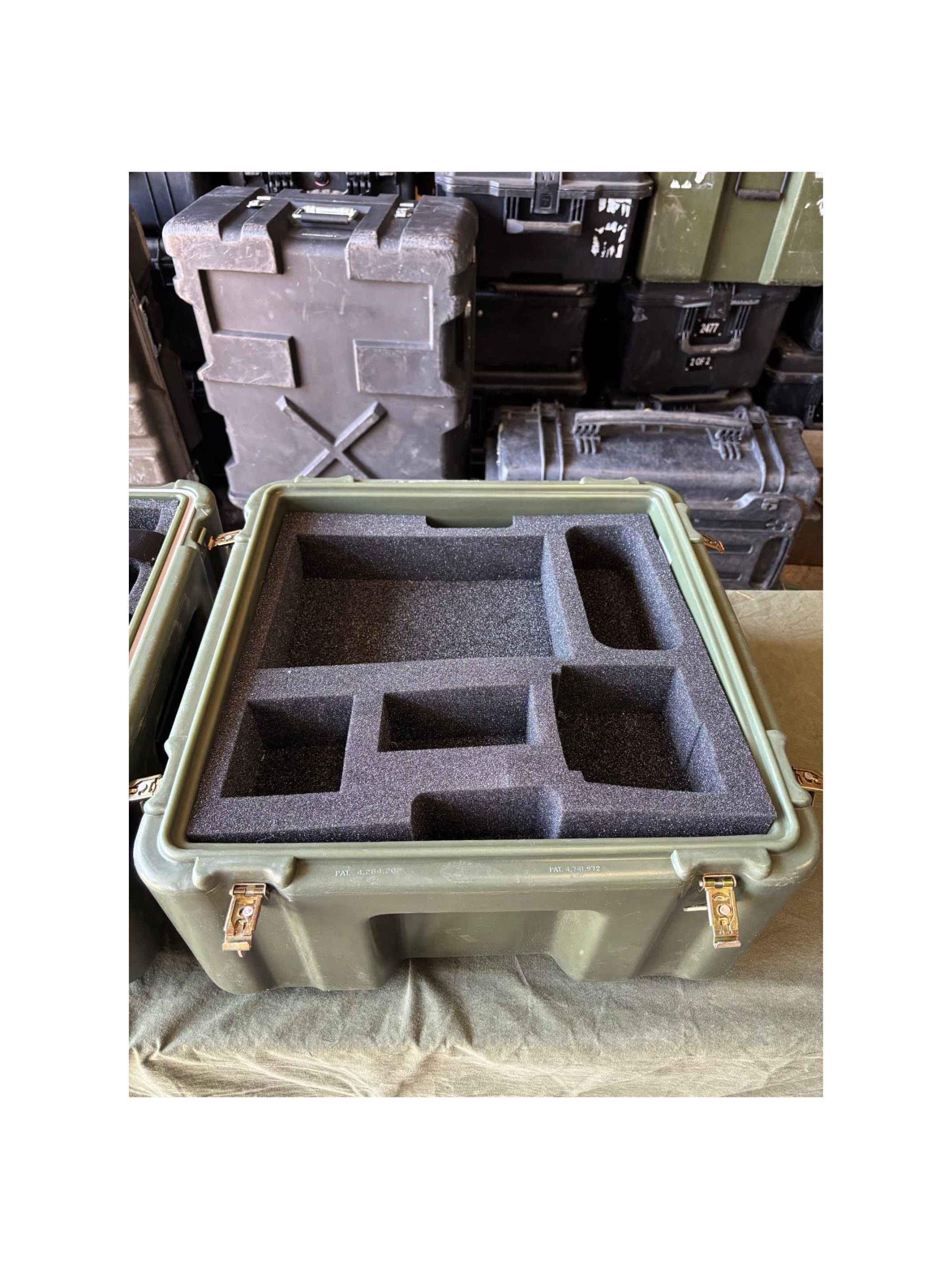 Pelican / Hardigg military transit case 48 x 48 x 48 CM - Afbeelding 6