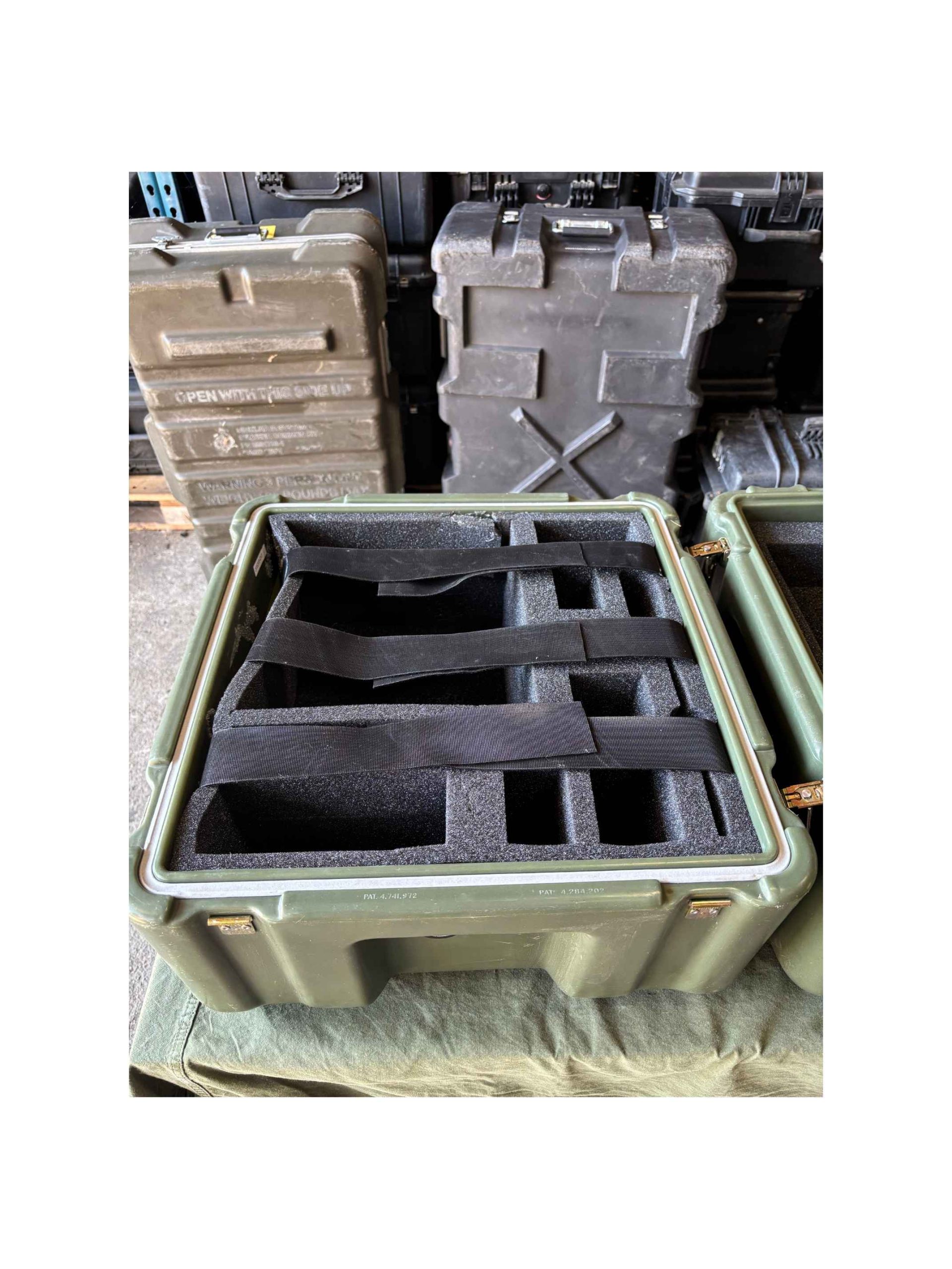 Pelican / Hardigg military transit case 48 x 48 x 48 CM - Afbeelding 7