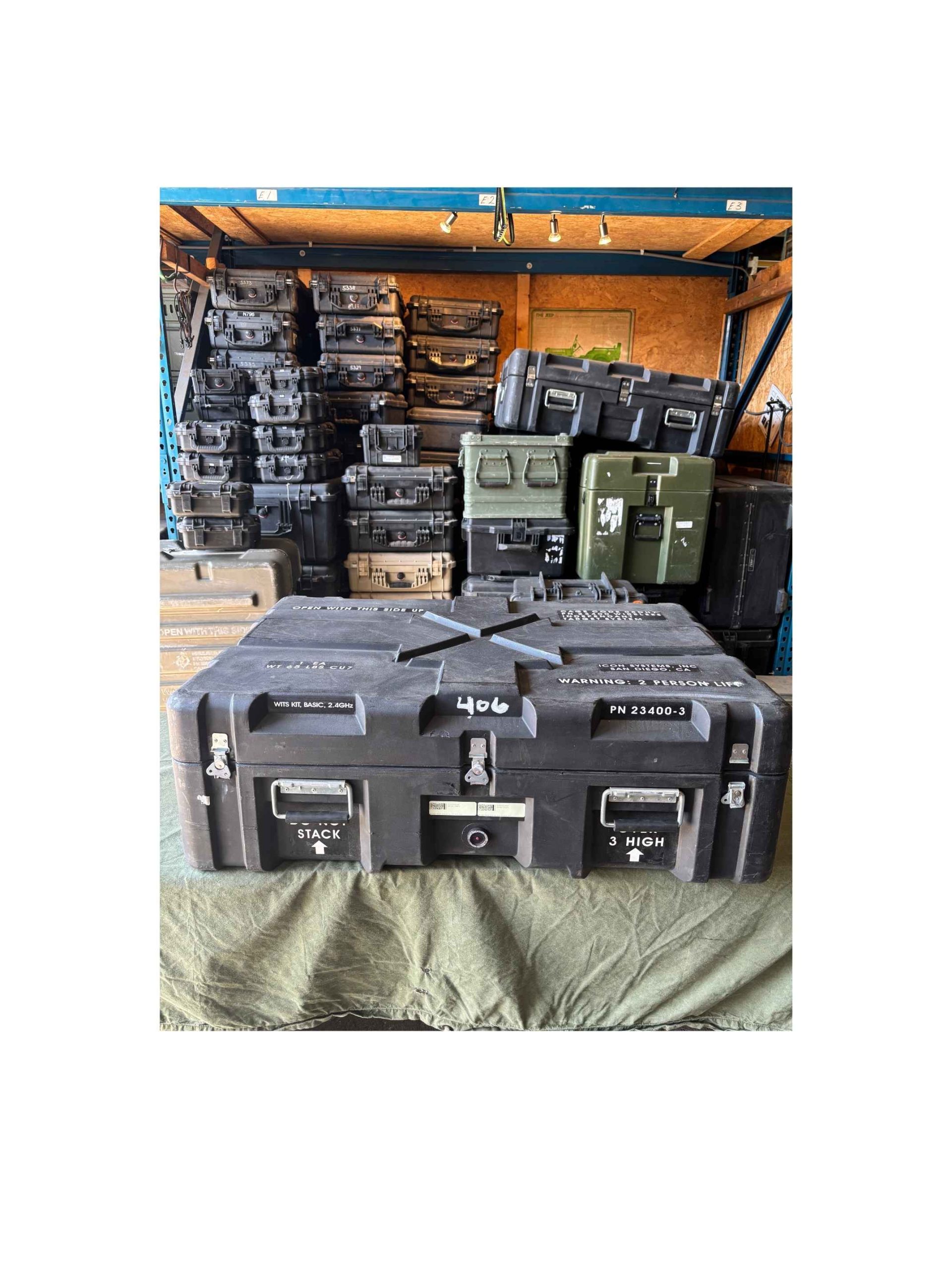 Pelican Hardigg single lid transit case - Afbeelding 2