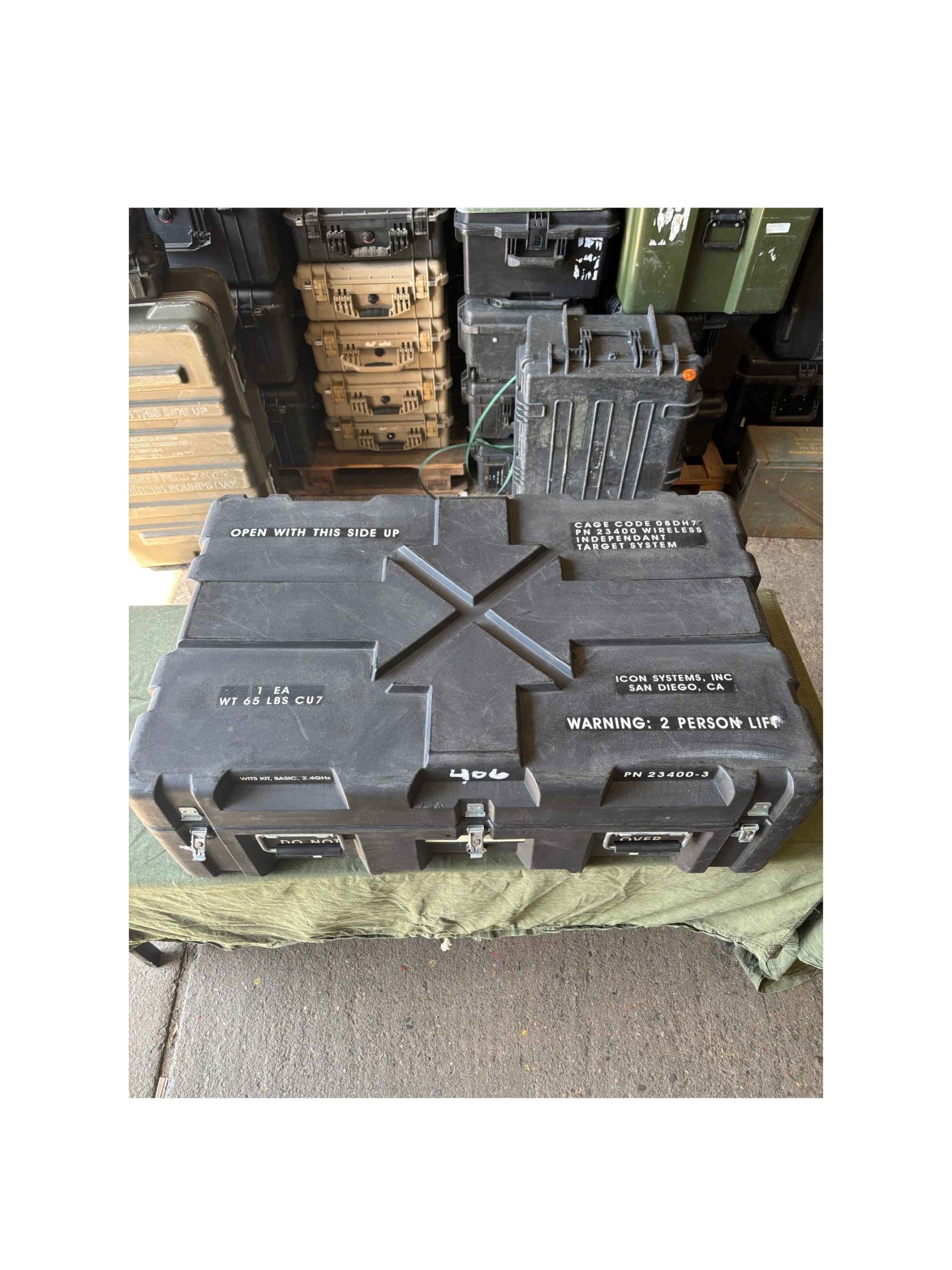 Pelican Hardigg single lid transit case - Afbeelding 3