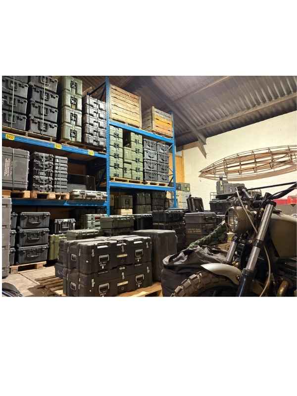 Originele Militaire Transportkisten & Opslagkoffers – Diverse Maten en Uitvoeringen