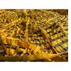 Originele militaire remparachute geel – ca. 4,5 meter - Afbeelding 2